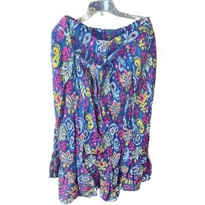 Anthropologie Multicolor Patterned Skirt